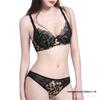 European & American Sexy French Embroidered Lace Bra - Anti-Sag, Large Chest Minimizing, Plus Size.