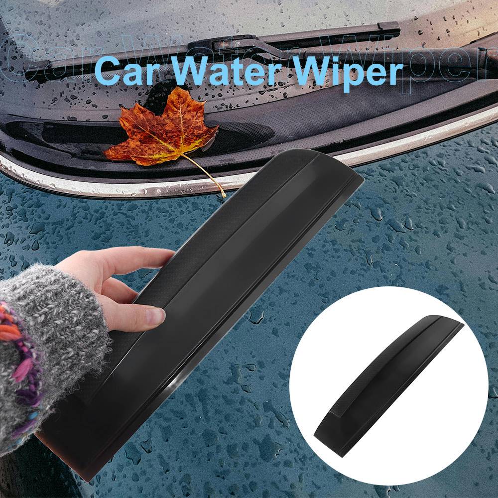 Quiet Silicone Water Wiper Flexible Windshield Water Remover Car Washing Squeegee  Auto Detailing