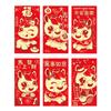 6Pcs/Set Horse Year Spring Festival Red Envelopes Traditional Red Pocket  Spring Festival