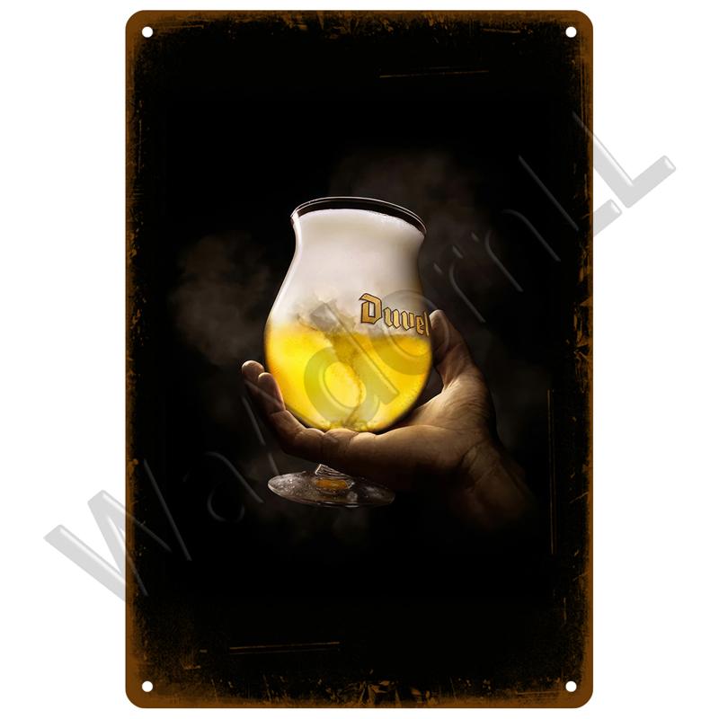 Whiskey Plaque Vintage Tin Sign Brand Home Drink Beer Wine Metal Sign Poster Wall Decor For Bar Pub Man Cave Decorative Plate