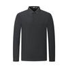 SEPTWOLVES Men's Waffle Knit Long Sleeve Polo Shirt