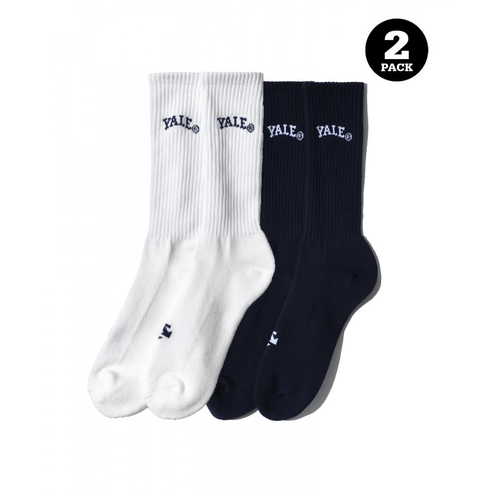 

YALE НОСКИ YALE x DSCENTE 2PACK ARCH SPIRIT LOGO WHITE Blue