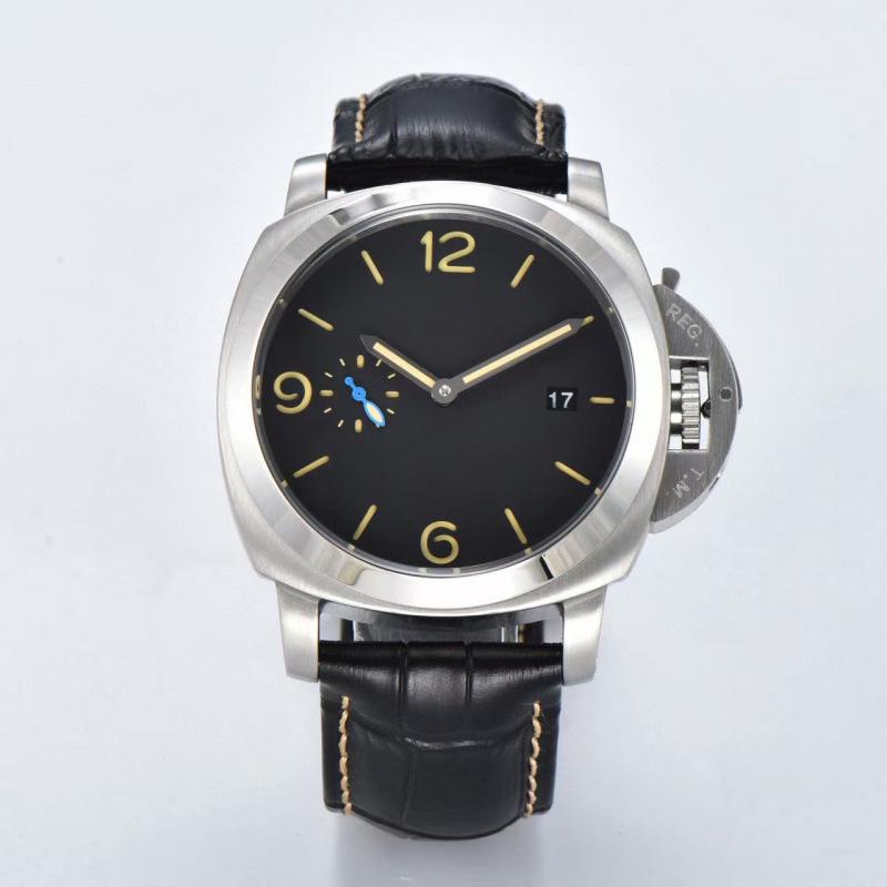 Men's Luxury Carbon Fiber Sports Watch - Sea Buckthorn Dial, Lumino Series, Fully Automatic Mechanical