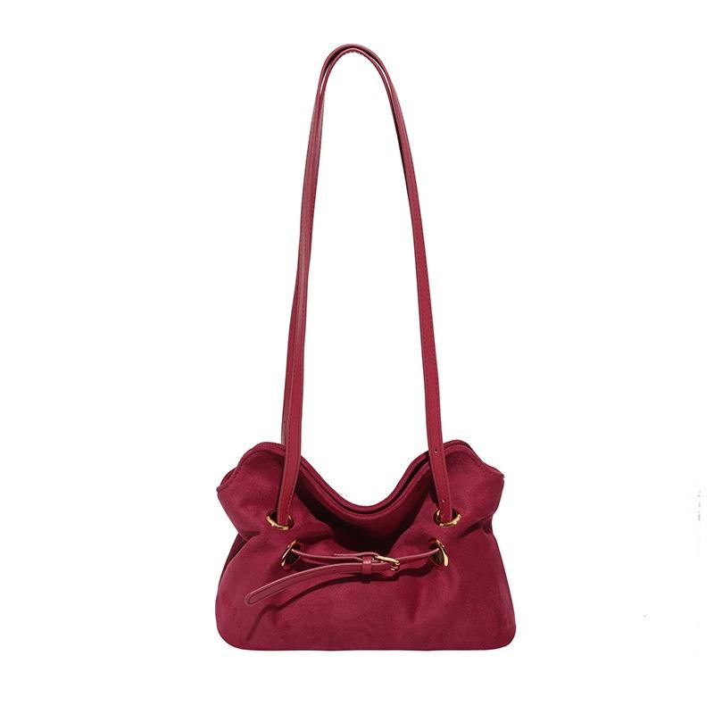 Tragbare Pendlertasche Herbst neue Mode Achselhöhle große Kapazität personalisierte Gürtelschnalle Damentasche Tragetasche