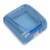 Universal 86 Type Socket Waterproof Box Transparent Wall Switch Protection Box for Bathroom Blue
