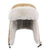 Pilot Cap with Cold Russian Warm Flight [Croogo] Earmuffs, Protection, Hat, Cap, Skiing, Snowboarding, Commuting, School, Bicycle, Outdoor, Men's,