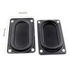1/2Pcs Rectangular Passive Bass Resonance Plate