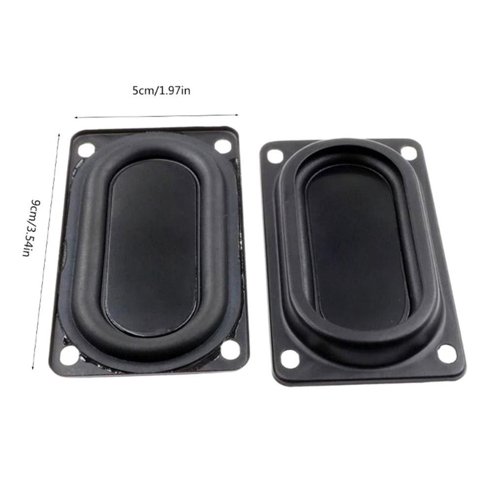 1/2Pcs Rectangular Passive Bass Resonance Plate