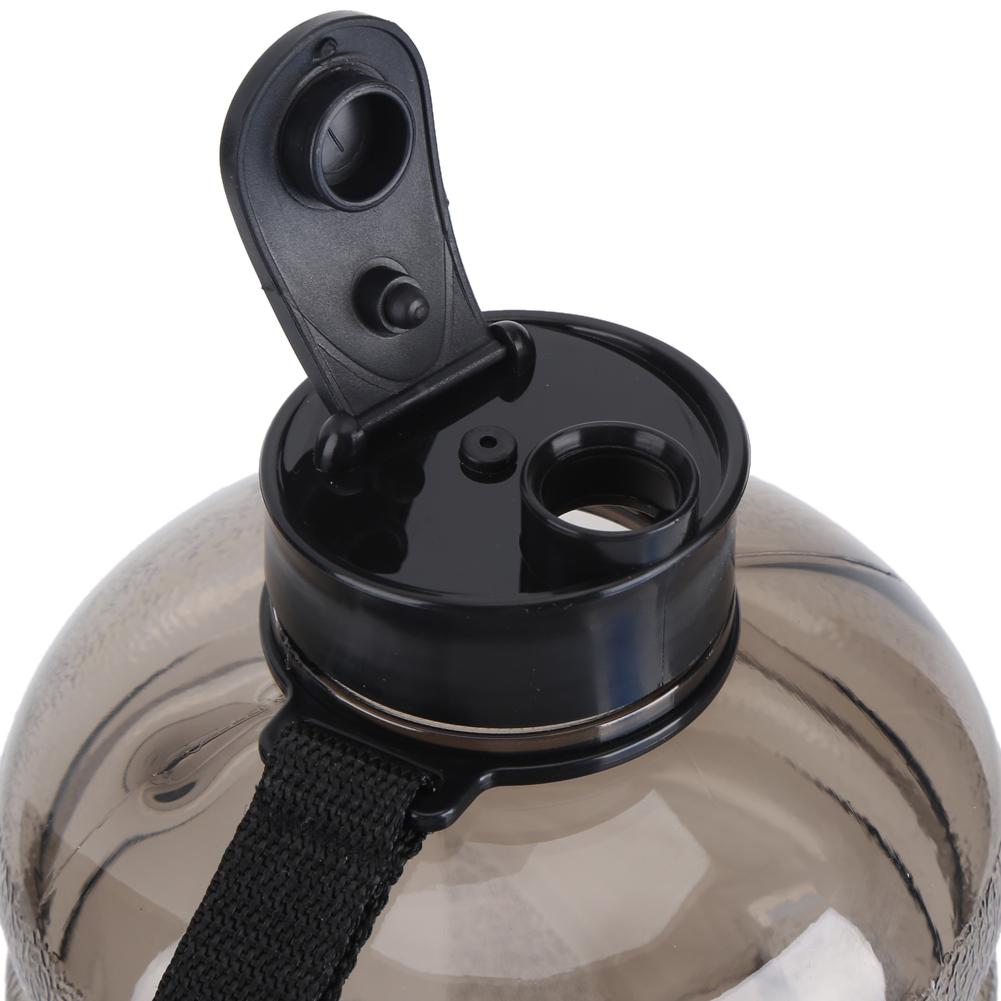 2.2L Water Bottle Kettle Sports Cup Camping Gym Large  Acity Outdoor Black
