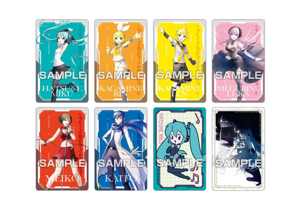 Ensky Hatsune Miku Metallic Card Collection Gum [First Press Limited Edition Box Purchase 16 Pieces]