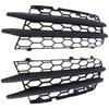 Fog Lamp Honeycomb Cover Car Front Bumper Fog Light Mesh Grille For VW Scirocco 2008-2014 1K8853665 1K8853666