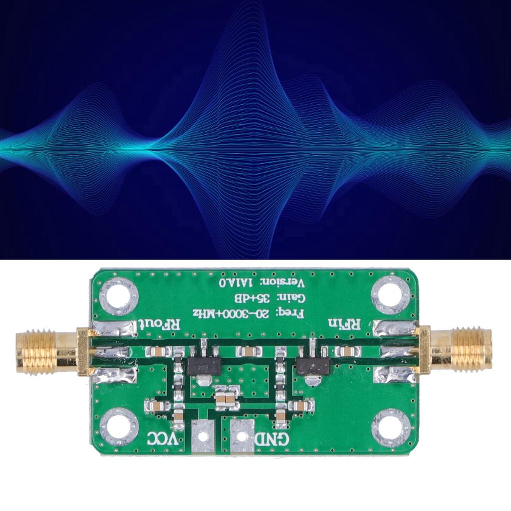Low Noise Amplifier Module LNA RF Power Wideband 20‑3000MHz Electronic Components