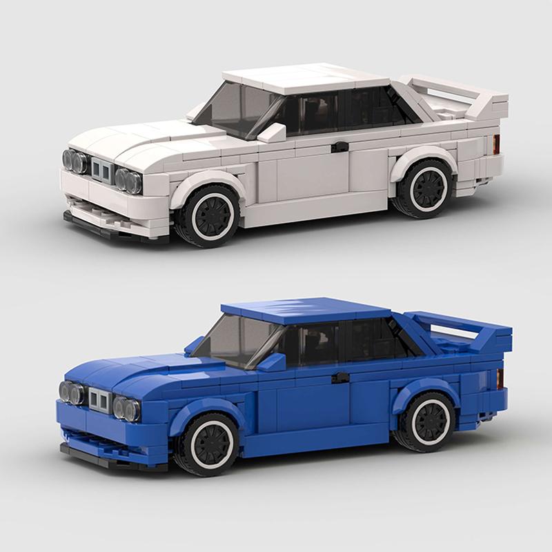 MOC M3 DTM Racing Car City  Sports Building Blocks Bricks Supercar Racers Classic Vehicle Kids Toys For Boys Gift