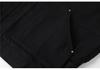 QIYOU 2025 Autumn Unisex Retro Dark Patchwork Double Zipper Workwear Jacket