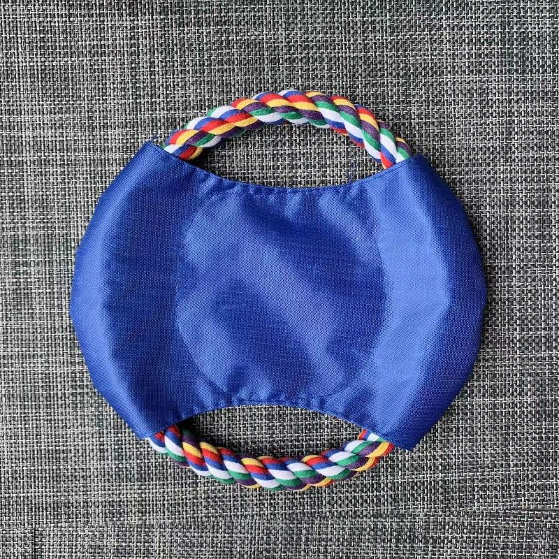 Durable Bite Resistant Dog Flying Disc Pet Molar Throwing Training Toy