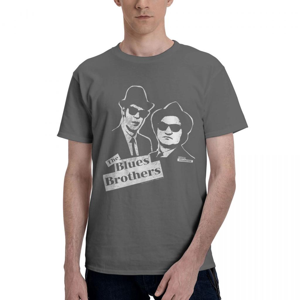 The Blues Brothers Bros Movie 100 Cotton Casual Breathable Confortable Shirt Mens Clothing Deals Mens Tops