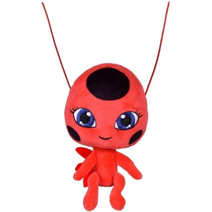 Peluche Tikki - BANDAI - Miraculous - Kwami della creazione nero