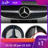 2025 Hot For Mercedes Benz 1X ·3D ABS Car Front Grille Badge Cover Star Logo Grid Hollowed-out Label for Mercedes Benz W204 2006