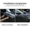 ABS Plastic Black/Rose Golden Side Fender Cover Trim For Land Rover Range Rover Velar 2017-2025 Car Accessories