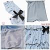Korean-Style Polka Dot Bow Backless Halterneck Swimsuit for Toddlers and Kids