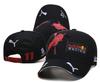 Horké Tlačítko Red Bull Racing 9SEVENTY Snapback Jaro a Podzim Venkovní Nastavitelný Nový Horký Klobouk proti Slunci Módní Nastavitelná Závodní Čepice Ležérní Klobouky
