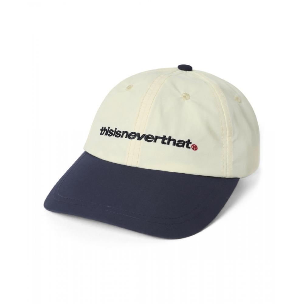 

Нейлоновая кепка с логотипом Thisisneverthat Sp, цвет слоновой кости, темно-синий F
