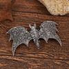 Vintage Gothic Hair Barrette Bat Shape Halloween Hair Accessory New Bat Hair Clip  Women