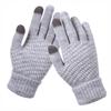 Winter Touch Screen Knit Gloves Anti-Slip Gloves for Cycling, Hiking Gloves
