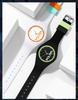 Sanda Waterproof Men's Sports Silicone Watch: Trendy, Fashionable & Personalized for Students
