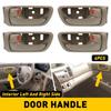 Interior Door Handle For Set Toyota 2002-2006 Camry And Front Rear Beige Sedan