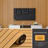 3D Self-Adhesive Wood Grain Wall Sticker for Living and Bedroom Renovation