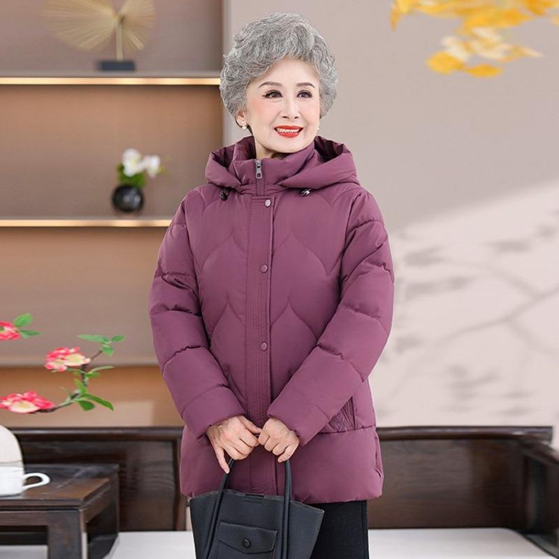 Winter cotton-padded clothes, hooded cotton-padded clothes, women's warm jacket, age 0 cotton-padded jacket