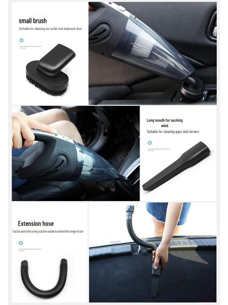 Wireless Handheld Car Vacuum Cleaner for Car and Home - High Power, Dual-Use