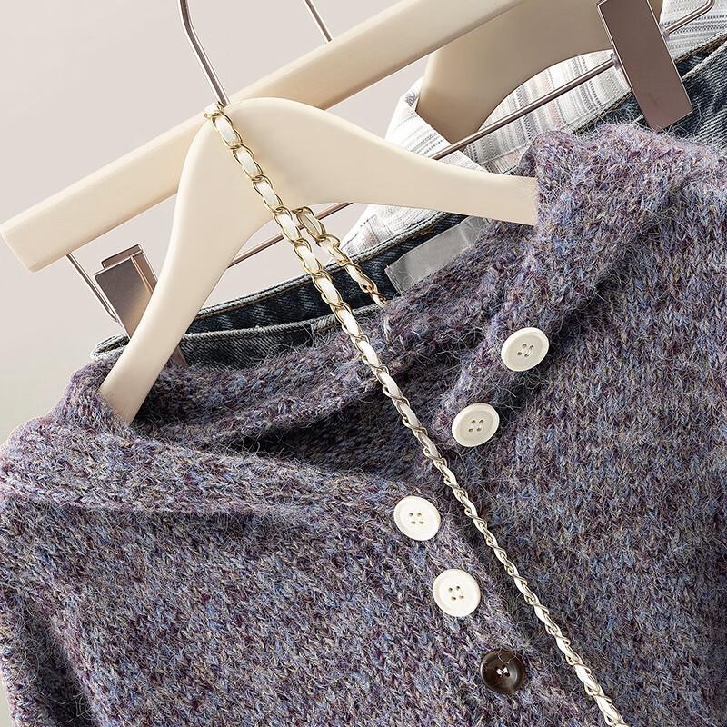 Women's Cozy Hooded Lamb Wool Blend Loose Pullover