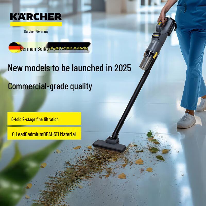Karcher LVS 1/1 BP Cordless Vacuum Cleaner