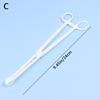 1Pc Disposable Sterile Slotted Round Navel Forceps Clamp Triangle Open Plier Ear Nose Lip Belly Body Piercing Forceps Tools