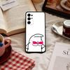 F-Flork M-Meme    Phone Case For Samsung S 25,24,23,22,30,21,10,9,Ultra,Plus,Lite,FE,4,5 G Soft Black Case