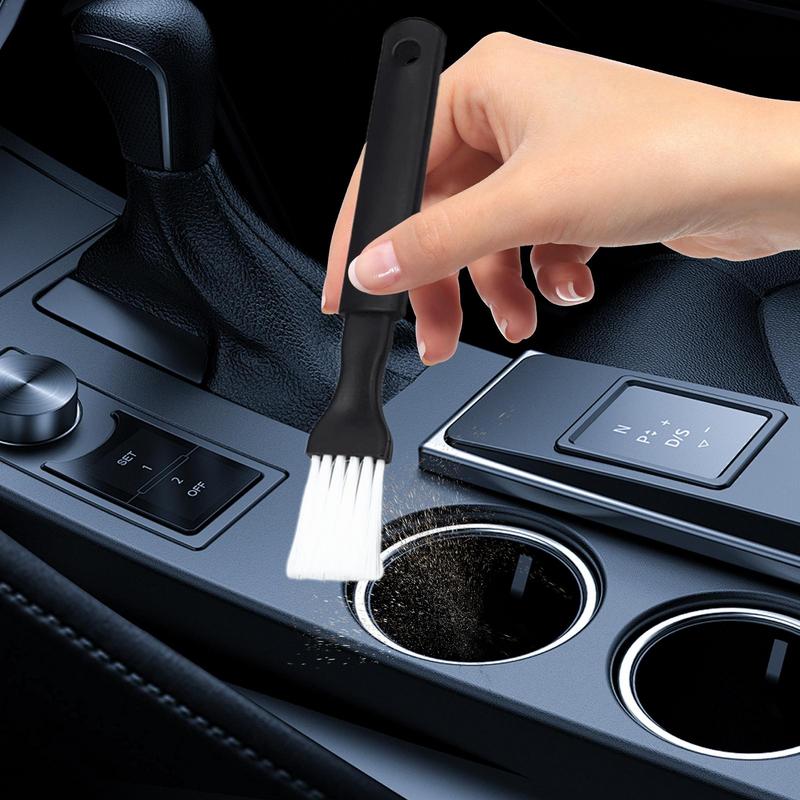 Auto Interior Dust Brush 2pcs Car Dash Duster Brush Soft Bristles Detailing Tool Interior Cleaning Brushes Dust Clean Brush For