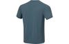 Li Ning Running Collection T Shirts Men's Nightfall Cyan Crew Neck Moderate Straight Fit ATST077-6