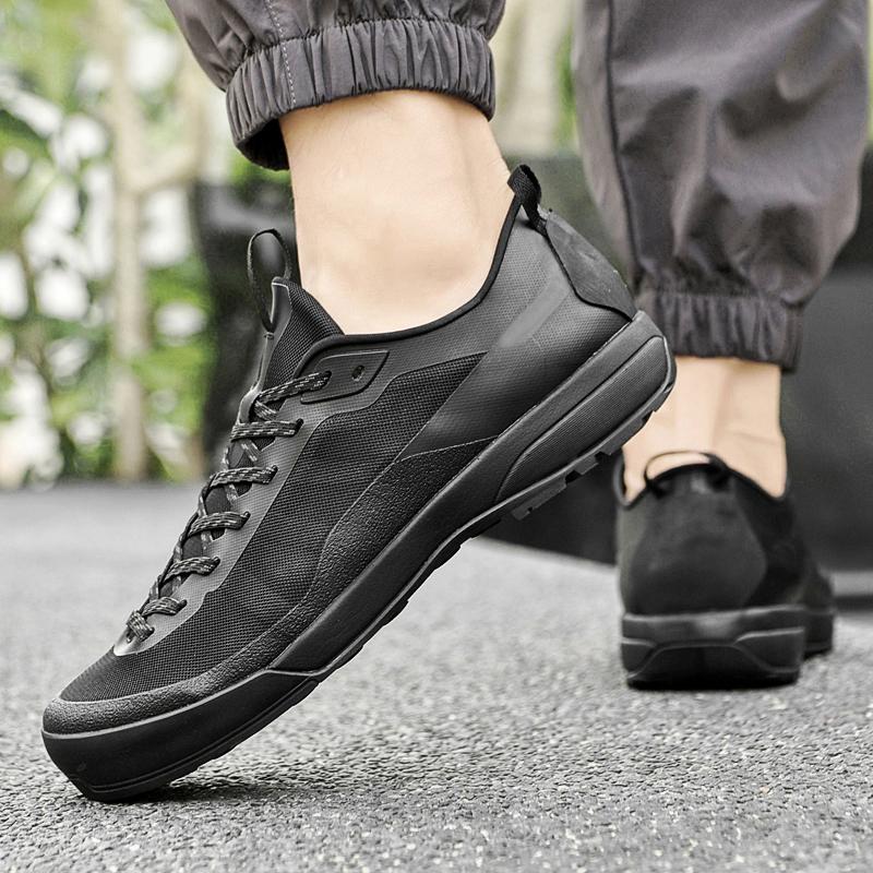 Fashion Fashion Casual Outdoor Running Shoes  Men's Breathable Flats Mesh Lace-Up Shoes Lightweight Walking Sneakers for Men Size 38-45