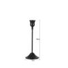 European Retro Luxury Candle Holder, Creative Nordic Iron Art Trumpet Bell Design