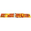 Watch Strap - MY-MONTRE - Orange Camouflage - 22 Mm - Silicone - Length 210 Mm