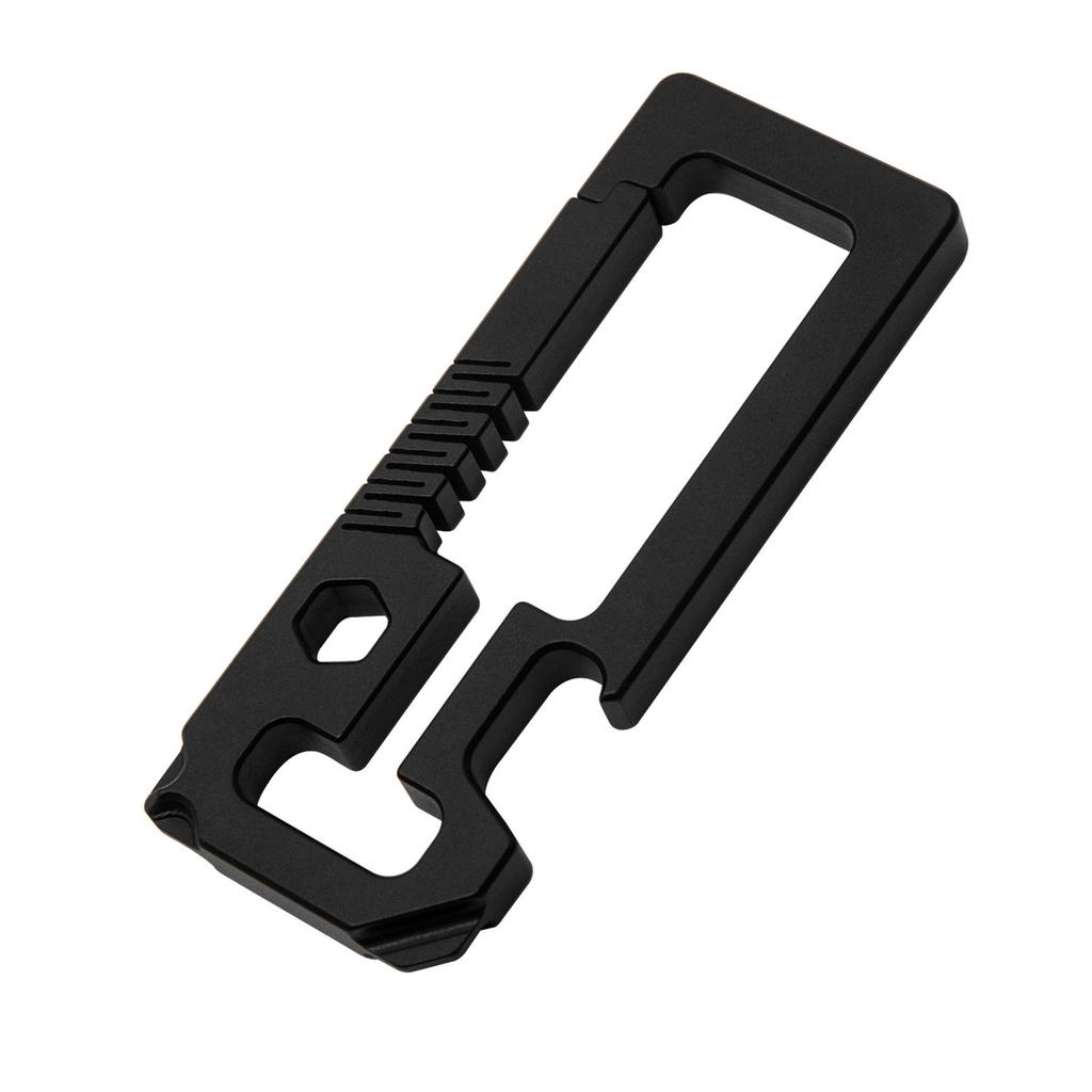 Titaniums Alloy Key Holder with Bottle Opener Screwdriver Waist Hanging Keychain Buckles Outdoor Keychain Accessories