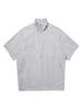 Dynafit Taran Short Sleeve Anorak Jacket_Ice Grey