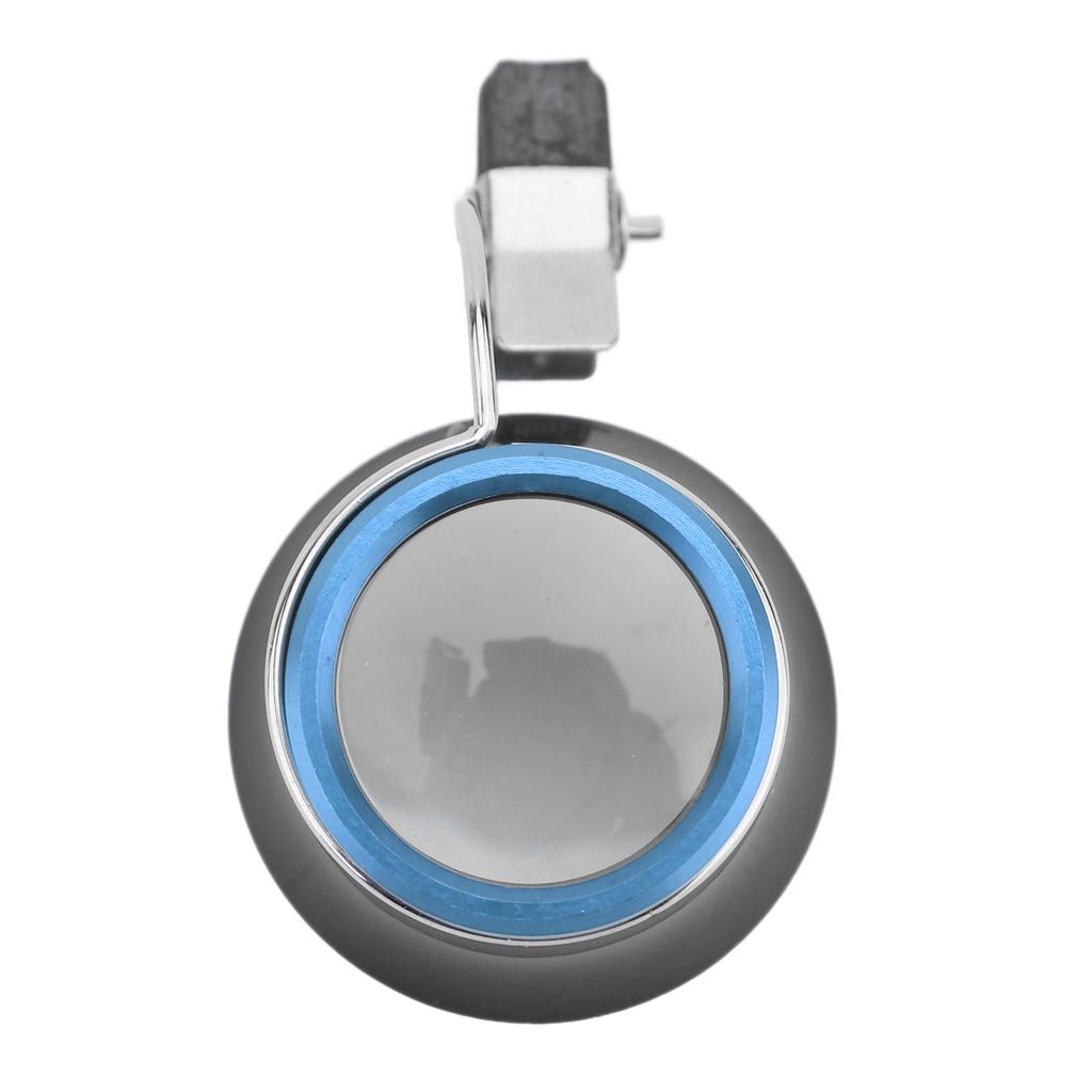 10X Jewelry Loupe Magnifier Repair Tool Portable Aluminum Alloy Jewelry Eye Loupe Pocket Magnifying Glass Blue