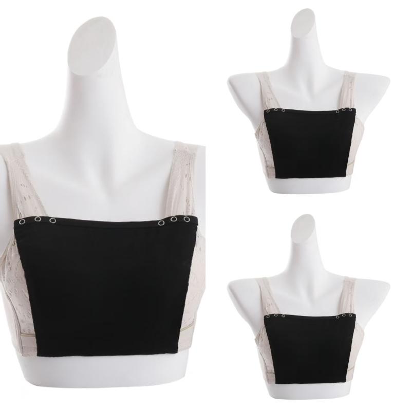 Adjustable Clip On Camisole Overlay Modesty Panel for Women Bra Insert Perfect for Layering Under Work Dresses or  Tops