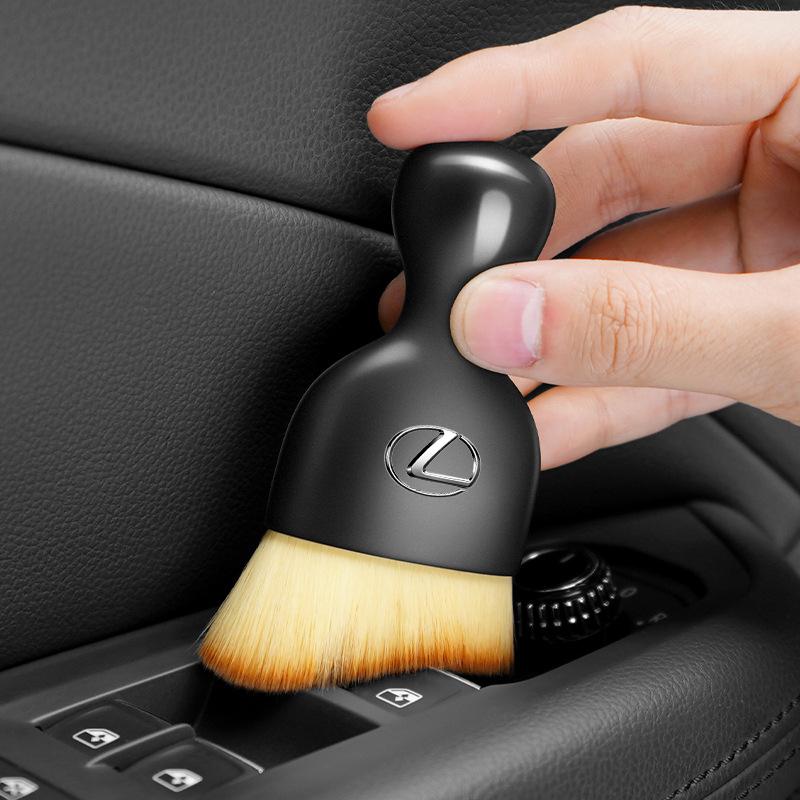 SKUYN1 Car Interior Cleaning Soft Brush Tool Dust Remover For Lexus GS IS LS500h ES260 ES300h RX350h NX260 UX260 LM LC RZ450e TX CT200h
