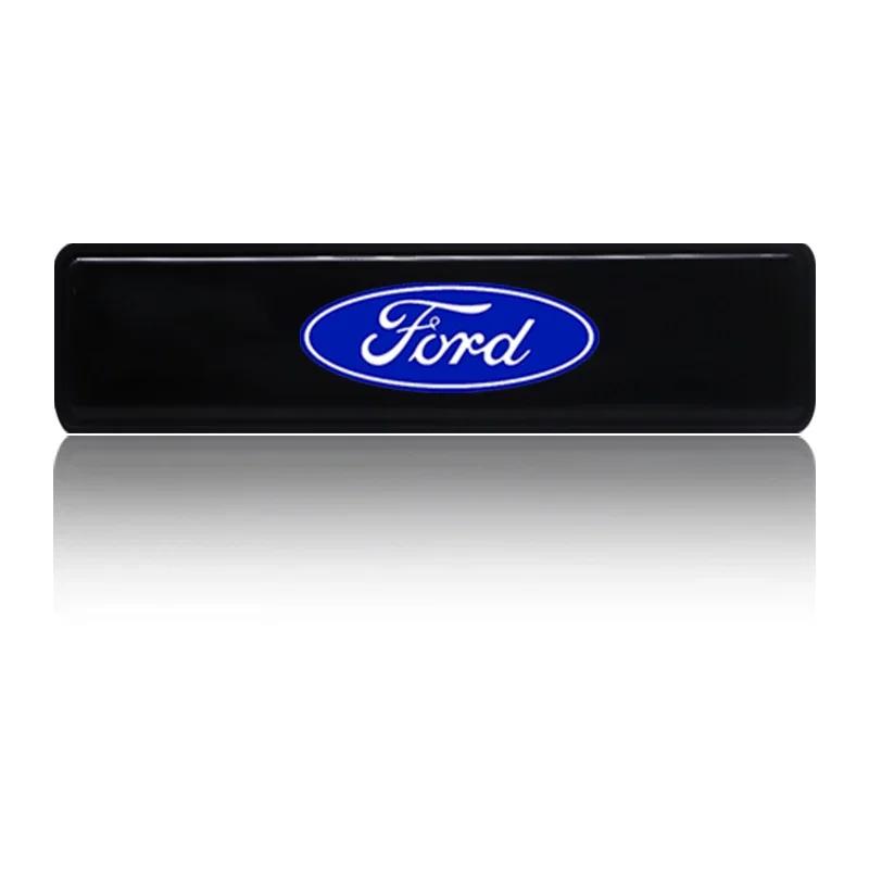

New 2026 Car Sticker Car LED Light Front Hood Grille Logo Car Accessories For Ford Focus mk2 mk3 Fiesta mk7 Ranger Mondeo mk4 S-