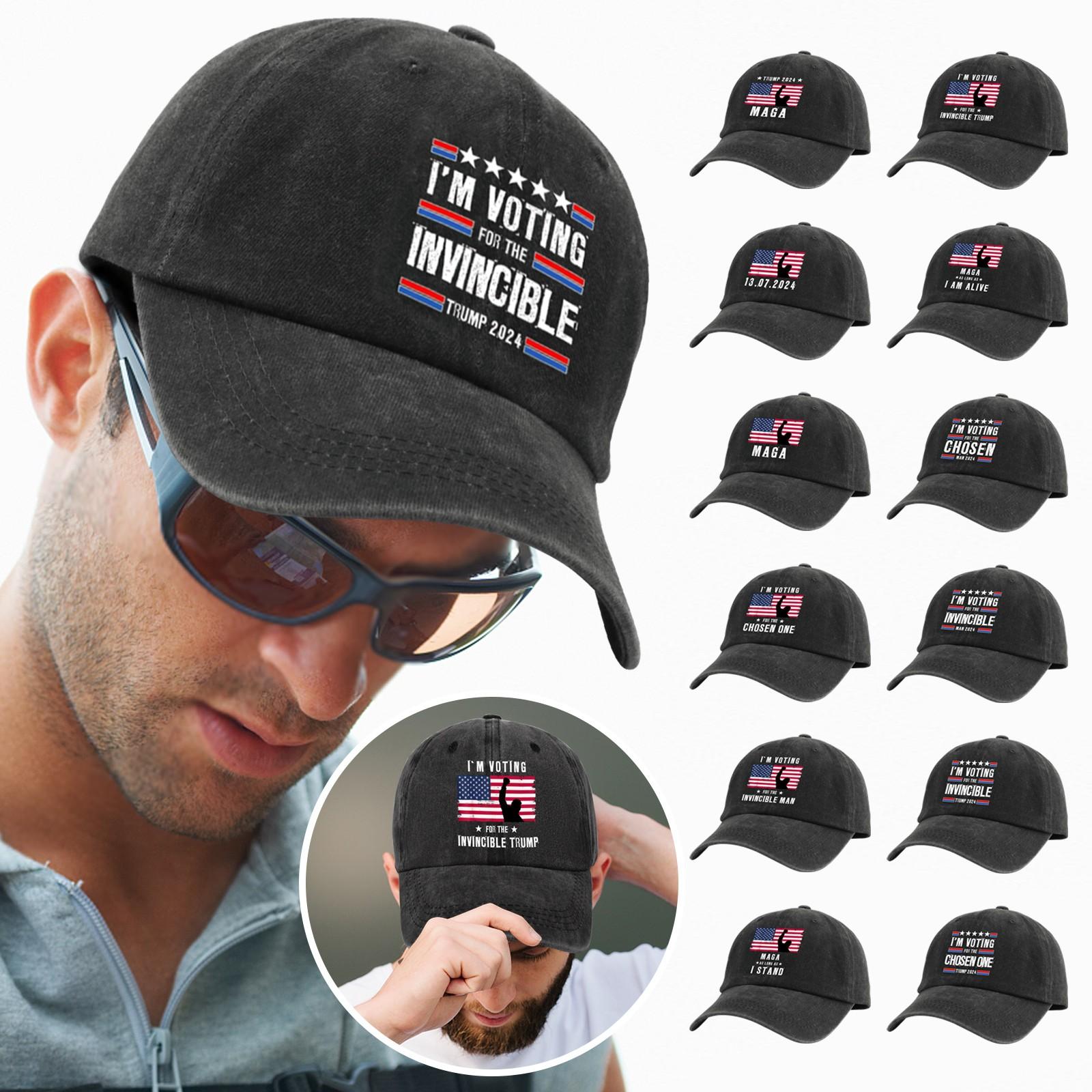 

Американская избирательная уличная шапка. Регулируемая бейсбольная кепка унисекс.