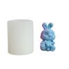 B0KB Manual Cake Molds Bunny Series Decor Mold for DIY Decoration Making Soap